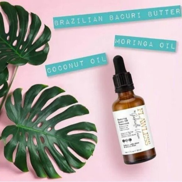 Flawless by Gabrielle Union Restoring Exotic Curly Hair Oil Treatment 1.7 Oz,NEW - Picture 1 of 6